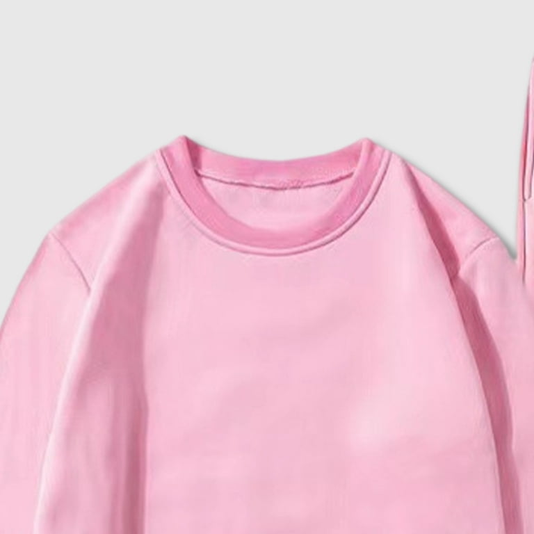 YLSDY Men's Sweatsuit 2 Piece Set Long Sleeve Crewneck Sweatshirt