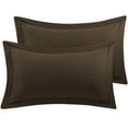 thumbnail image 1 of Unique Bargains Pillowcases Soft 1800 Microfiber Pillow Shams No Zipper 2pcs, 1 of 9