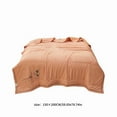 thumbnail image 2 of Hgallory Cotton Summer Cooling Blanket for Hot Sleepers & Night Sweat, Household Cooler Throw Blanket Solid Color Breathable Air Conditioning Quilt, Ideal for Home Dormitary, 60"x79", 1PC, Orange, 2 of 8