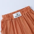 thumbnail image 5 of RUTAYY Toddler Kids Boy Girl Casual Basic Plain Soft Trousers Baby Spring Summer Comfy Linen Pants Stylish Pants, 5 of 9