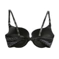 thumbnail image 2 of MesaSe Solid Color Light Front Buckle Back Adjustable Adjustment Bra Stripe Pad 3/4 Cup Bra, 2 of 6