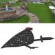 thumbnail image 3 of Decoración de jardín exquisita estaca de animal hueca negra acrílica para cerca de césped planta en maceta ANGGREK Otros, 3 of 8