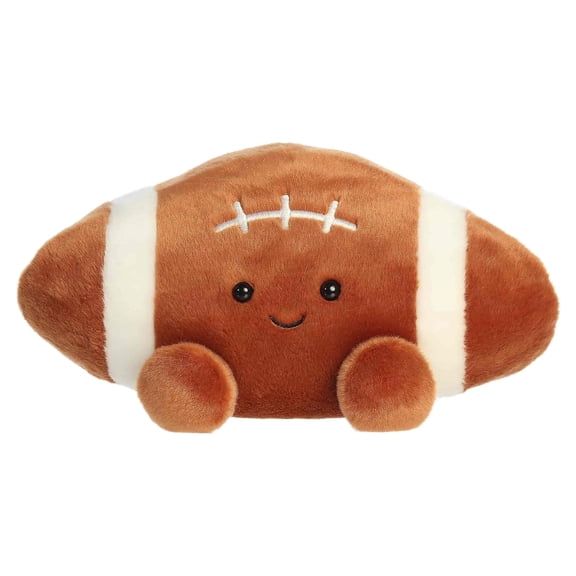 Aurora Adorable Palm Pals Party Sized Tackle Football Stuffed Animal - Fun Characters Now in Bigger Sizes - Perfect for Decorating Rooms and Birthday Gifts - Brown 10 Inches