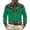 Green, variant on Western Embroidered Cowboy Shirts for Men, Casual Button Down Long Sleeve Shirt with Floral Design