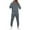 Dark Gray, variant on Sweatsuits for Men 2 Piece Winter Casual Warm Comfy Athletic Jogging Set Hoodies with Kangaroo Pocket and Elastic Waist Drawstring Sweatpants Sets Camel XL