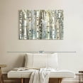 thumbnail image 2 of Elephant Stock Birch Wood Meadow Wall Art - Horizontal Canvas Wall Art - Living Room Wall Decor - Abstract Canvas - Beige And White Decor By Susan Jill - 39" x 26", 2 of 8