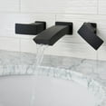 thumbnail image 3 of Pfister LG49DF3K Kenzo 2-Handle 8" Wallmount Bathroom Faucet in Brushed Nickel, 3 of 4