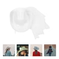 thumbnail image 1 of ADDHAT Sombrero Vaquero Con Velo Para Fiesta Y Disfraces Cómodo Y, 1 of 8