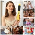 thumbnail image 4 of Hair Dryer and Blow Dryer Brush in one, Aima Beauty 4 in 1 Upgrade Hot Air Brush for Women, Negative ion, Frizz Less, Yellow, 4 of 7