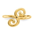 thumbnail image 5 of 14K Yellow Gold Ring Band Toe Swirl, 5 of 5