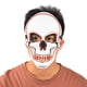thumbnail image 4 of Payaso Divertido Travieso Máscara Brillante Halloween para Mascarada Máscara Aterradora Cráneo Blanco 3 Modos de LuzRojo, 4 of 5