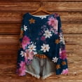 thumbnail image 2 of Bovemsi Womens Sweaters Cozy Women's Art Print Casual Pullover Sweater Knitted For Women Fashion Long Sleeve Crewneck Business Casual Sweaters, 2 of 4