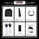 thumbnail image 1 of Disfraz de Nier Automata para mujer, traje Sexy Yorha 2b, traje de juegos, disfraces de juego de rol para niñas, vestido elegante para fiesta de Halloween, 1 of 5