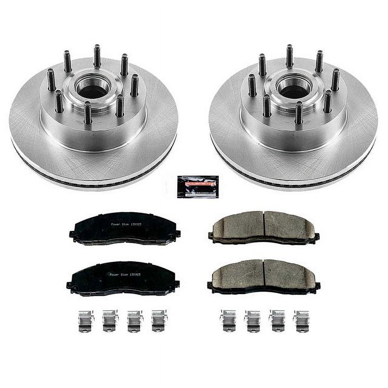 PowerStop Front Stock Replacement Brake Pad and Rotor Kit Fits: FORD Select Models KOE6821