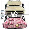 thumbnail image 5 of HUIACONG Cute Pink Golf Golf Cart Seat Covers Portable Comfortable Golf Cart Seat Covers Club Car Anti-Slip 4 Pocket Fit Most Cars EZGO Yamaha Club Car, 5 of 7