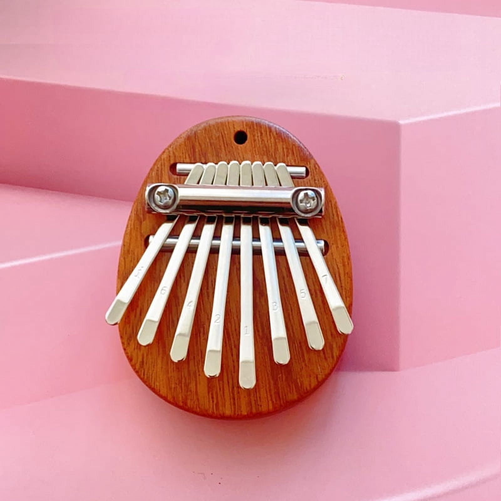 8 Key Mini Wooden Kalimba High Quality Exquisite Finger Thumb Piano Marimba Musical Good Accessory Pendant Gift