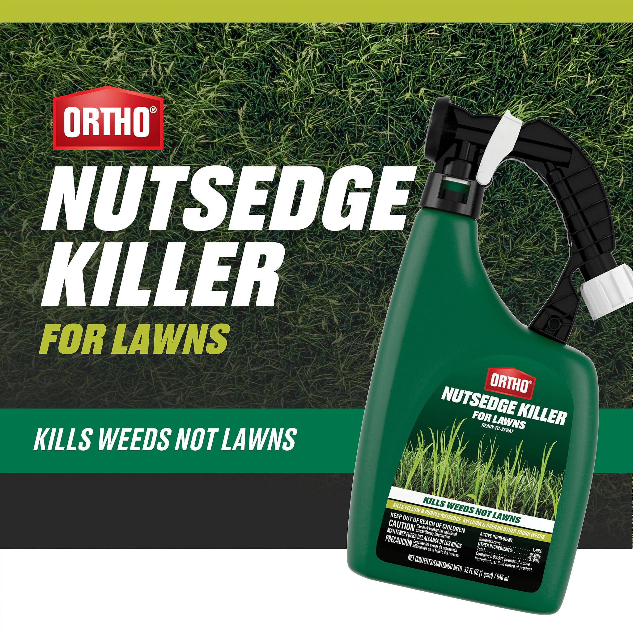 Ortho Nutsedge Weed Killer for Lawns Ready-to-Spray 32 oz.