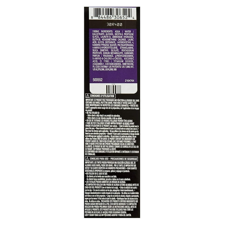 Loreal Excellence Hicolor H20 Tube Red Violet 1.74oz (Pack of 2