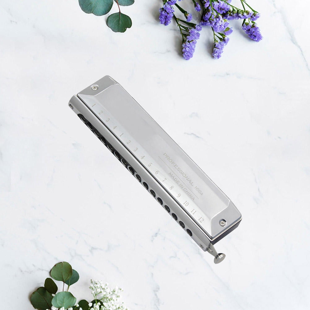 WRISTBIQUE 16-Hole Harmonica for Expressive Music Playing, Responsive Design, Single Piece Instrument