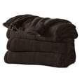 thumbnail image 1 of Sunbeam Microplush Electric Heated Warming Throw Blanket Walnut, 1 of 7
