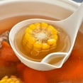 thumbnail image 3 of Nilvkv Oil Spoon Soup Spoon Spatula Oil Separator Spoon Soup Spoon Hot Pot Oil Filter Separation, 3 of 4