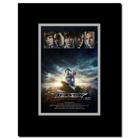 Tekken Blood Vengeance Framed Movie Poster Walmart Com