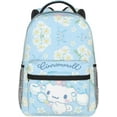 thumbnail image 2 of Cinnamoroll Cute Backpack Cartoon Anime BackpackCinnamoroll Backpack 15.8 inch Cinnamoroll Bag Backpack Bookbag Gift (Blue 4), 2 of 7