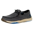 thumbnail image 2 of Roper Footwear Mens  Clearcut Low  Canvas Chukka 10 D Grey, 2 of 5