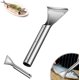 thumbnail image 1 of Escalador de Acero Inoxidable 304 - Herramienta Desincrustante de Dientes de Sierra con Mango Antideslizante para Salmón, Lubina, Trucha | Resistente al Óxido y Apto para Lavavajillas, 1 of 7