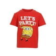 thumbnail image 4 of SpongeBob SquarePants Big Boys 3 Pack T-Shirts Toddler to Big Kid, 4 of 4