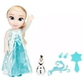 thumbnail image 2 of Disney Frozen Classic Elsa Feature Doll, 2 doll hair clips, 2 of 4