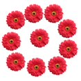 thumbnail image 1 of Cabeza de flor Artificial BLESIY Gerbera Daisy 10 Piezas rojo, 1 of 8