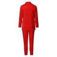 thumbnail image 5 of Idoravan Women Sets Clothing Womens Long Sleeve Solid Suit Pants Casual Elegant Business Suit Sets(without Belt ), 5 of 8