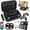 Black, variant on HEYSTOP Switch 2 Case & Accessories Bundle for Nintendo switch 2(2025), Including Screen Protector,TPU Protective Case, Joycon Grip,Switch 2 Steering Wheels,Thumb Grips