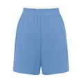 thumbnail image 4 of MKLEKYY Pantalones Cortos Deportivos para Mujer, Pantalones Casuales de Pierna Recta para Mujer, Pantalones Cortos Deportivos Holgados de Cintura Alta, Pantalones Casuales de Moda, 4 of 4