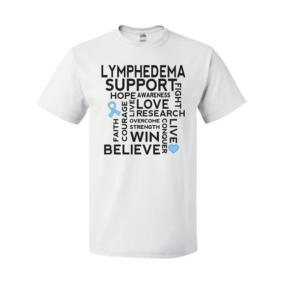 Inktastic Lymphedema Awareness Month Ribbon T-Shirt