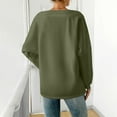 thumbnail image 5 of Holzkary Sweatshirts for Women Hoodies Off The Shoulder Sweatshirts Oversized Long Sleeve Boat Neck Sweatshirts Graphic Printed Pullover Top Comfy Fall Winter Outfits Clothes 2025 Fashion Green 3Xl, 5 of 9