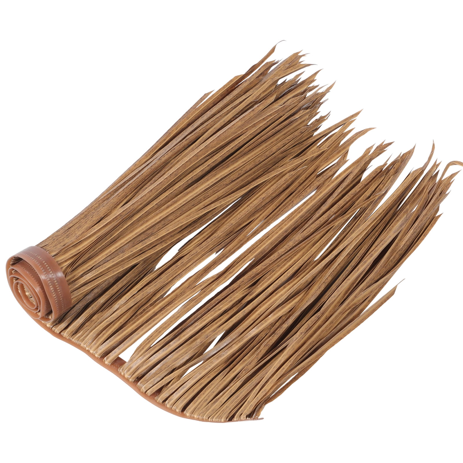LPLND Fake Straw Fireproof Artificial Palm Thatch Simulation Thatch Roll  100x50cm/39.3 x 19.6 Synthetic Palm Leaves thatch Roofing thatch Roofing