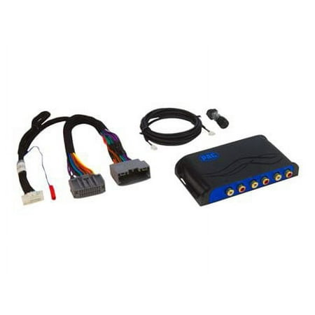 PAC - Amplifier Integration Interface for Select Chrysler, Dodge, Jeep, and RAM Vehicles - Black/Blue