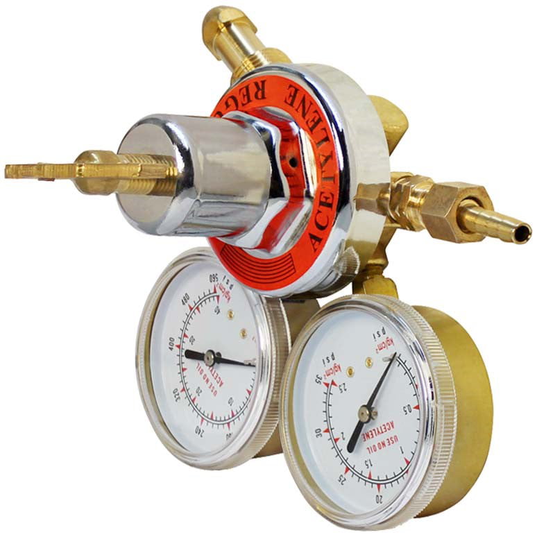 WennoW Solid Brass Welding Fit Victor Gas Torch Cutting Oxygen/Acetylene Regulators 