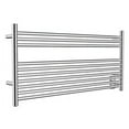 thumbnail image 6 of HEATGENE Towel Warmer 10 Bar Towel Dryer Wall-Mounted Plug-in Bath Towel Heater - Brushed, 6 of 8