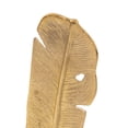 thumbnail image 6 of 6" x 12" Gold Aluminum Metal Feather Bird Sculpture, by CosmoLiving by Cosmopolitan, 6 of 10