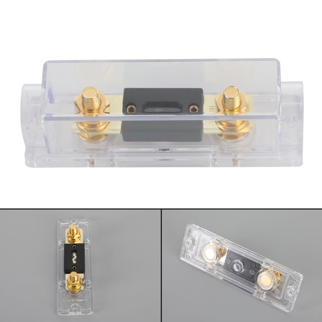 250 Amp ANL Fuse Block Car Audio Fuse Holder High Current Bolt Down Terminal