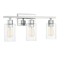 Trade Winds Bryan 3-Light Bath Vanity Light in Chrome