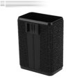 thumbnail image 6 of Unique Bargains Car Trash Can with Hook and Back Clip Hanging Plastic Trash Bin Black 1 Pcs, 6 of 7