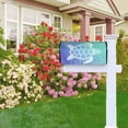 thumbnail image 6 of Sea Turtle Mailbox Cover Magnetic Ocean Theme Mailbox Wraps Post Box Cover Décor 21x18 in, 6 of 6