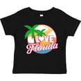 thumbnail image 3 of Inktastic I Love Florida with Ocean and Palm Trees Boys or Girls Toddler T-Shirt, 3 of 5