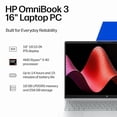 thumbnail image 6 of HP OmniBook 3 Laptop - 16 Inch 2K (1920x1200) Touchscreen IPS Display, AMD Ryzen 5 40 Processor, 16GB RAM - 256GB SSD, AMD Radeon 610M, Windows 11 Home - Glacier Silver (16-BY0205DX/D10E8UA#ABA), 6 of 7