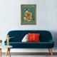 thumbnail image 5 of Cuadros Decorativos 5D DIY Diamond Painting Retro Cat Poster Full Round Drill Mosaic (HJ355) Likrtyny embutido en tela, 5 of 9