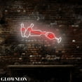 thumbnail image 4 of Glowneon Wine Glass Bottle Led Light, Wine Home Bar Neon Decorations, 4 of 5